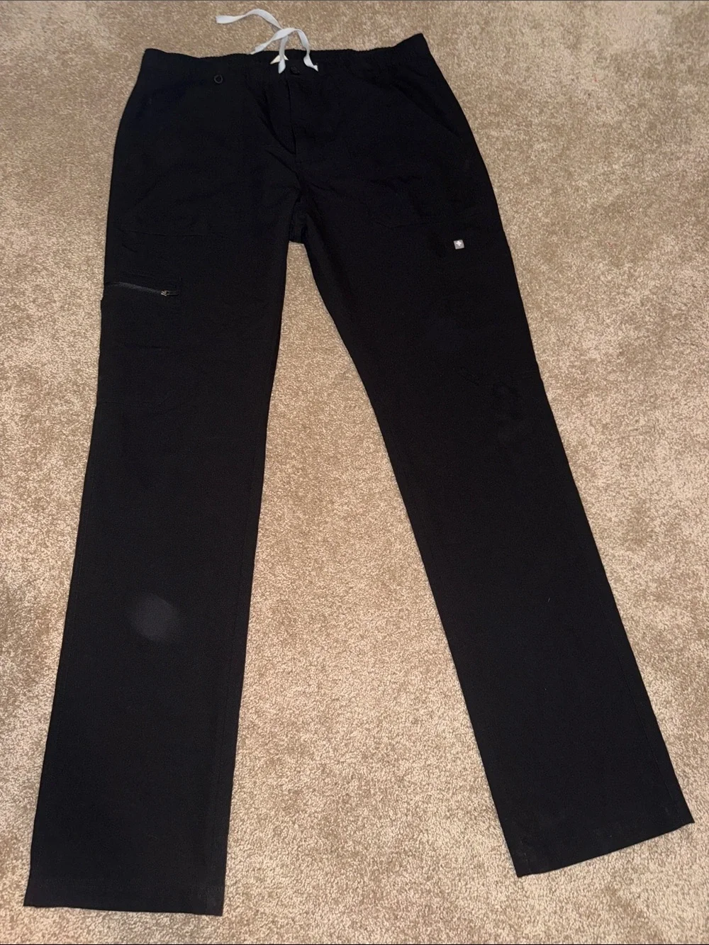 FIGS Black Men’s Scrub Pants - Large Tall